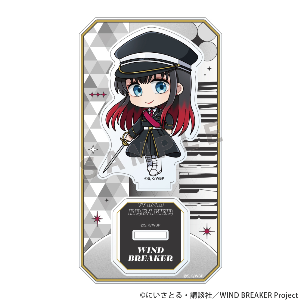 【Parflette】WIND BREAKER アクリルスタンド(椿野 佑/ミリタリーコーデ)