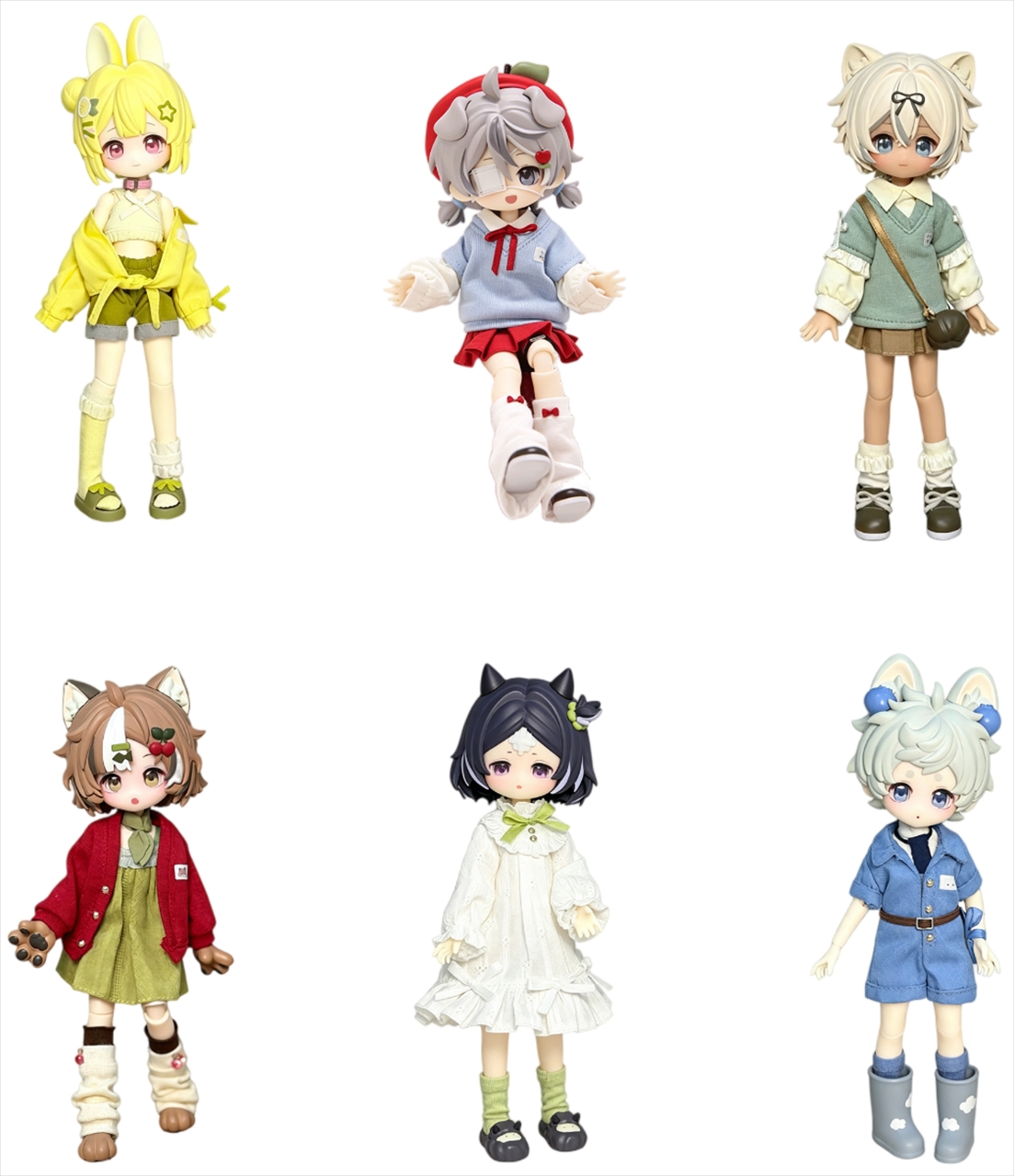 【星願芸合】フルーツキャンディ研究所シリーズ トレーディングドール 1BOX入数：6