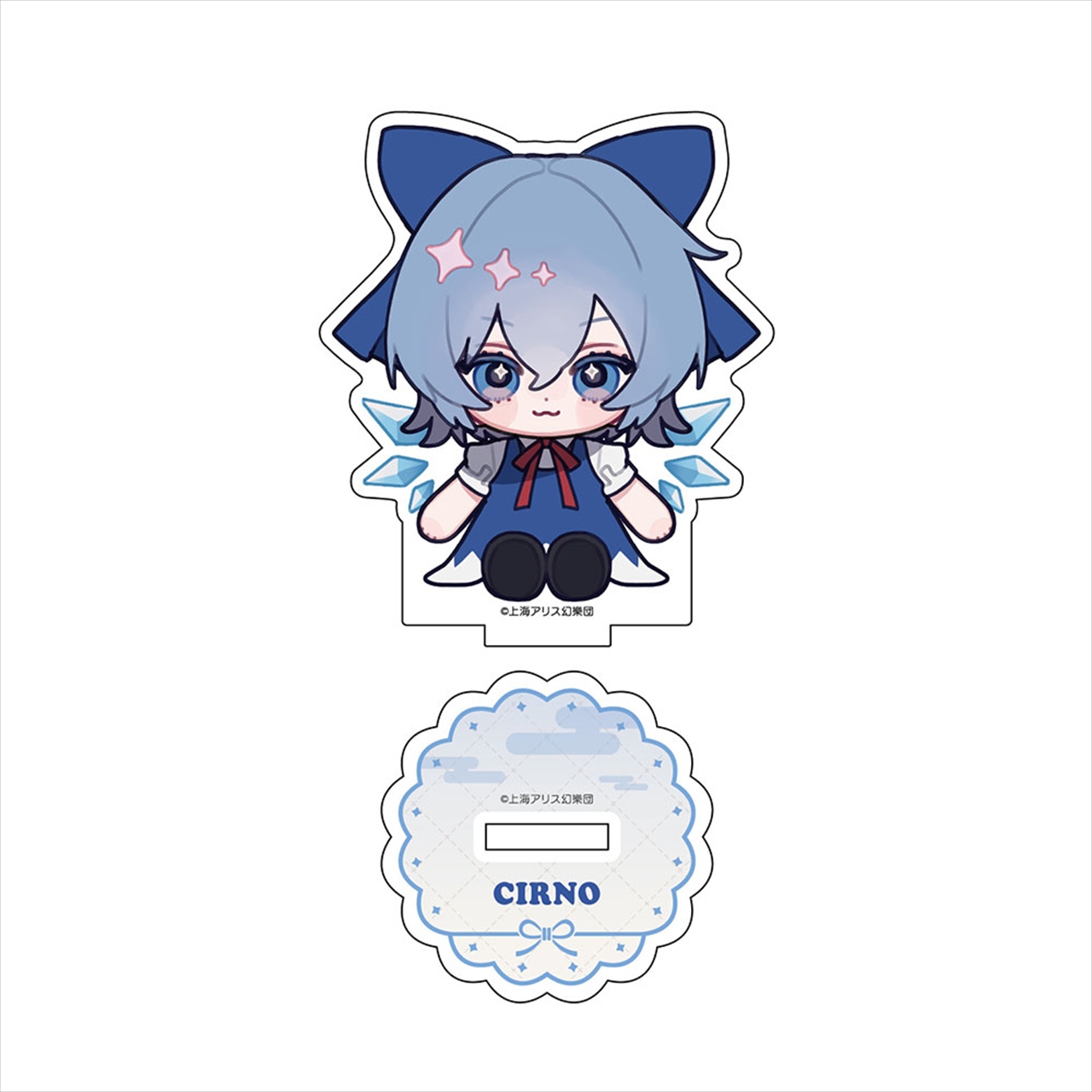 【ベルファイン】ちゃいキャラぷろじぇくと アクリルスタンド 第2弾 東方Project チルノ