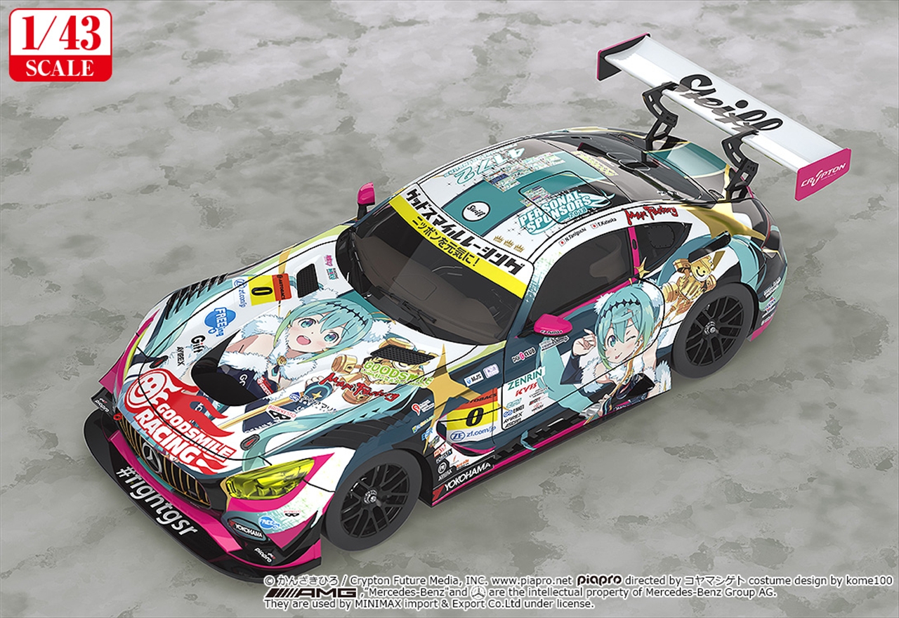 【グッドスマイルレーシング】初音ミクGTプロジェクト 1/43 グッドスマイル 初音ミク AMG 2018最終戦Ver.