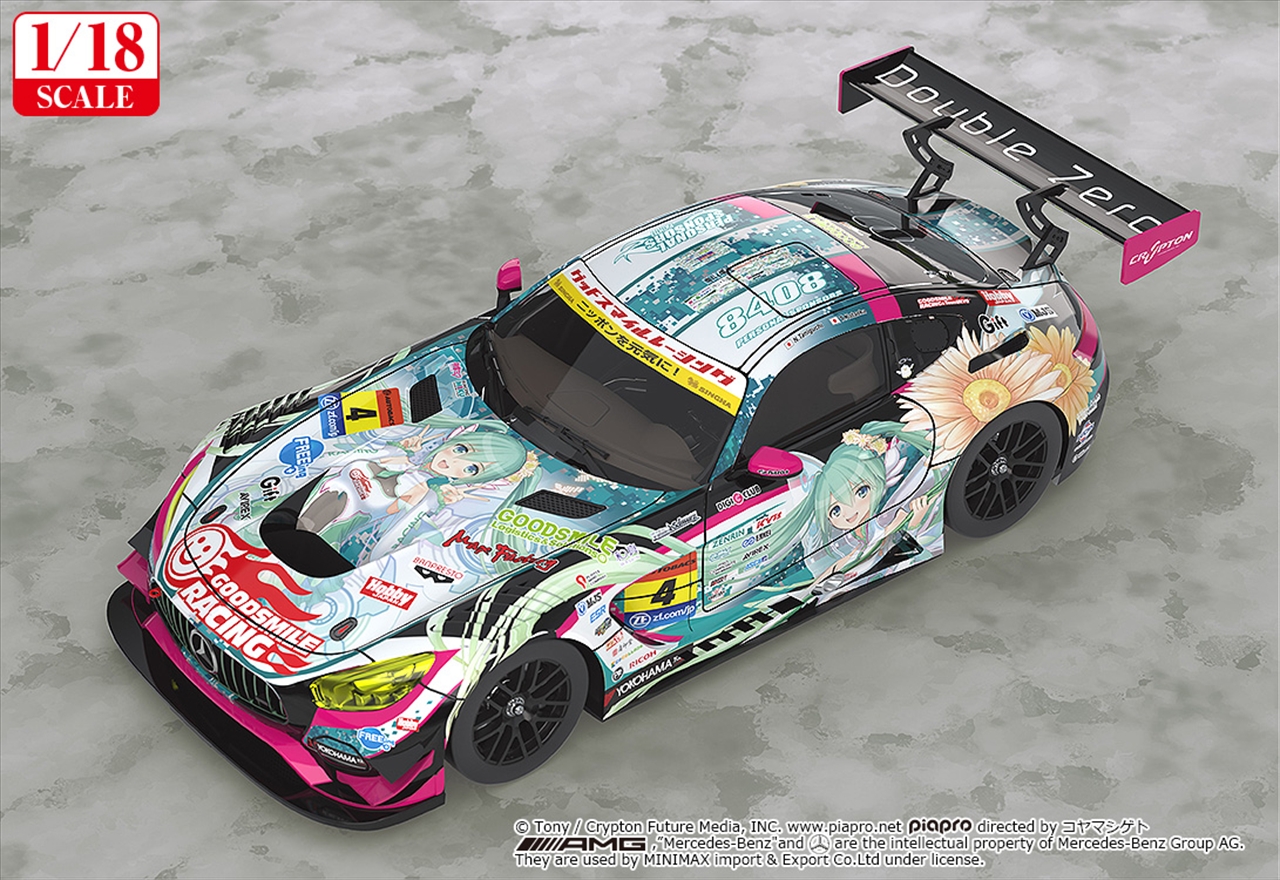 【グッドスマイルレーシング】初音ミク GTプロジェクト 1/18 グッドスマイル 初音ミク AMG 2017 SUPER GT Ver.