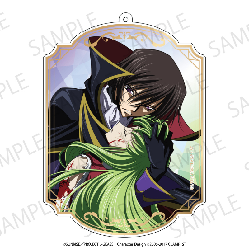 【ティー・シー・ピー】コードギアス 反逆のルルーシュ アクリルチャーム ルルーシュ＆C.C.