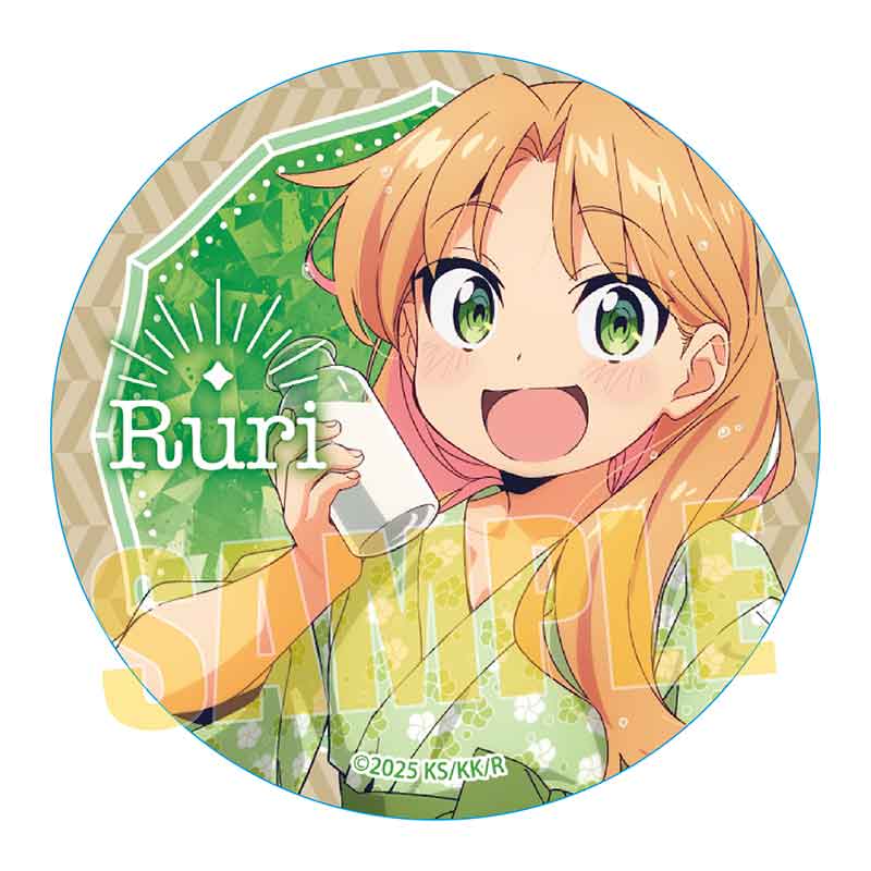 【ベルハウス】缶バッジ 瑠璃の宝石/谷川 瑠璃