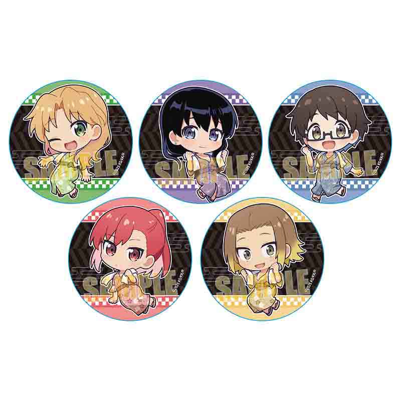 【ベルハウス】トレーディング缶バッジ 瑠璃の宝石 1BOX入数：5