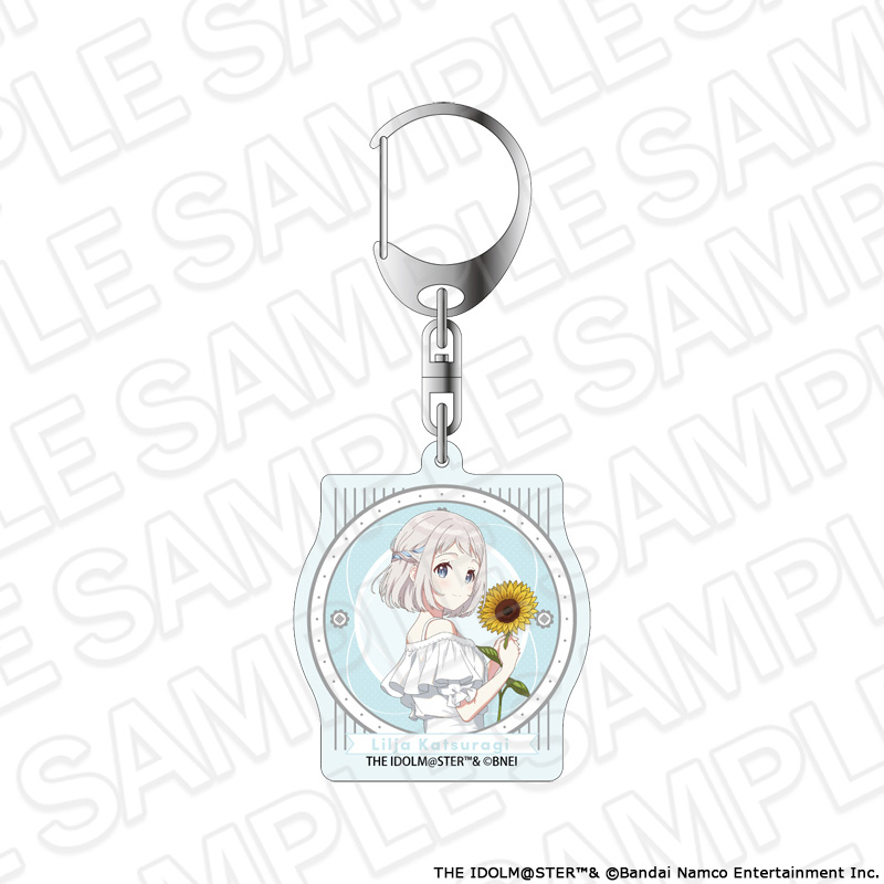 【コンテンツシード】学園アイドルマスター オーロラアクリルキーホルダー 葛城リーリヤ sunflower ver.