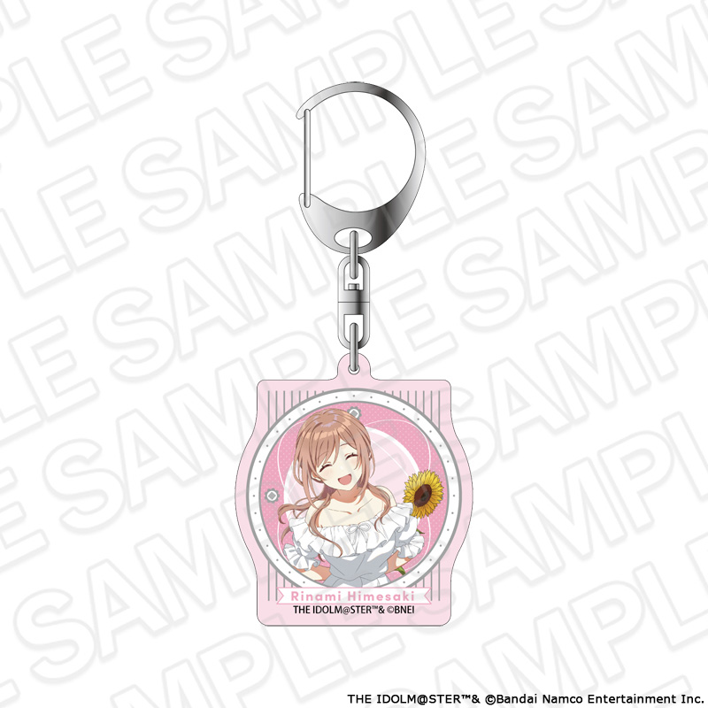 【コンテンツシード】学園アイドルマスター オーロラアクリルキーホルダー 姫崎莉波 sunflower ver.