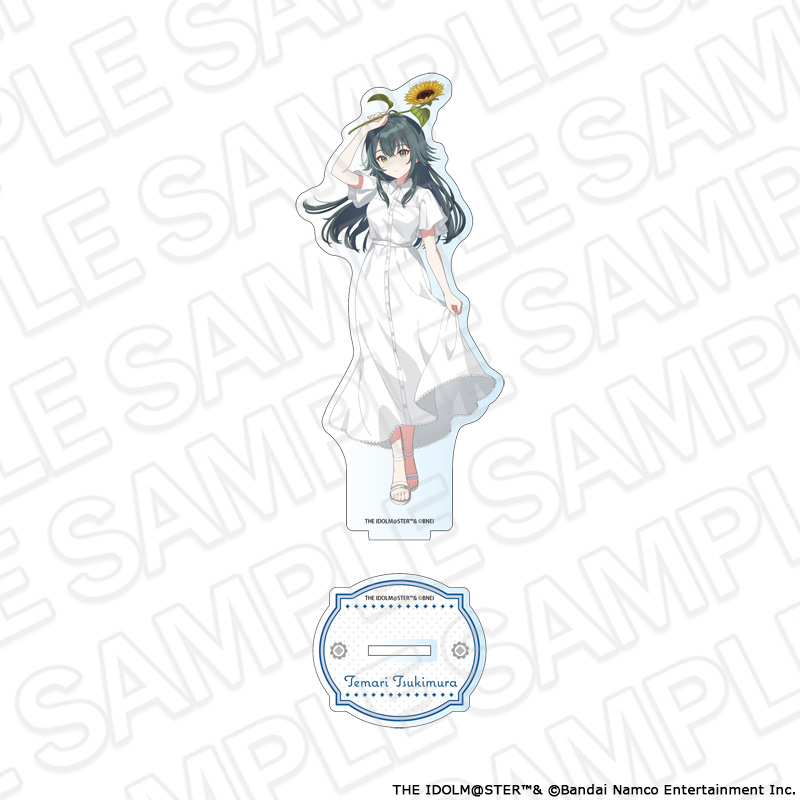 【コンテンツシード】学園アイドルマスター アクリルフィギュア 月村手毬 sunflower ver.