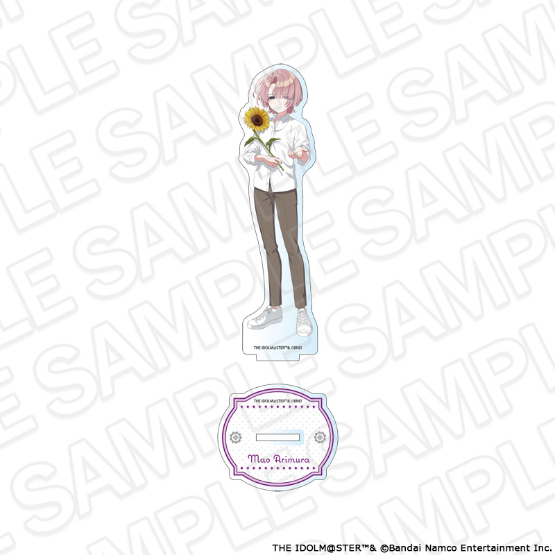 【コンテンツシード】学園アイドルマスター アクリルフィギュア 有村麻央 sunflower ver.