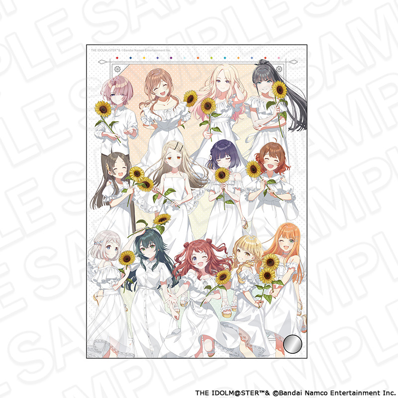 【コンテンツシード】学園アイドルマスター オーロラミニアクリルアート sunflower ver.