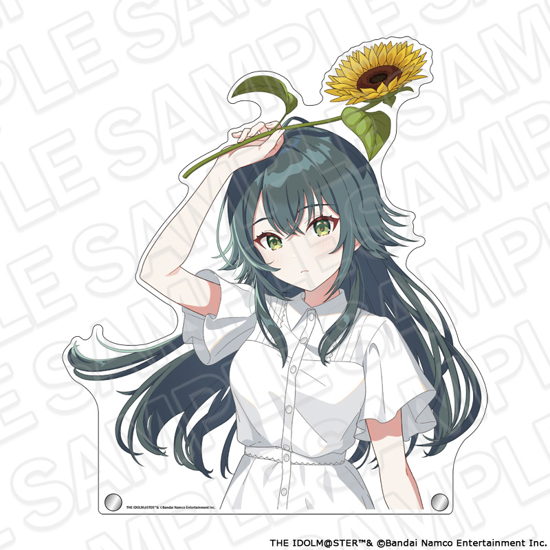 【コンテンツシード】学園アイドルマスター 特大ダイカットアクリルボード 月村手毬 sunflower ver.