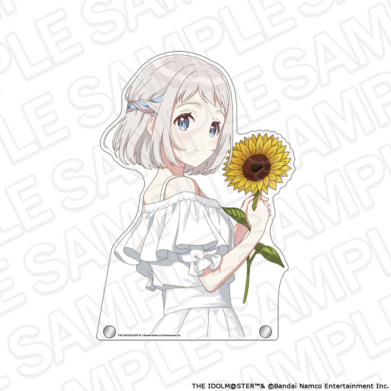 【コンテンツシード】学園アイドルマスター 特大ダイカットアクリルボード 葛城リーリヤ sunflower ver.