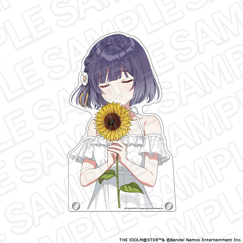 【コンテンツシード】学園アイドルマスター 特大ダイカットアクリルボード 秦谷美鈴 sunflower ver.