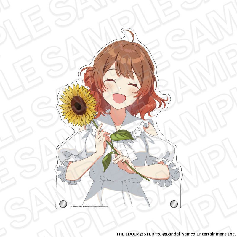 【コンテンツシード】学園アイドルマスター 特大ダイカットアクリルボード 花海佑芽 sunflower ver.