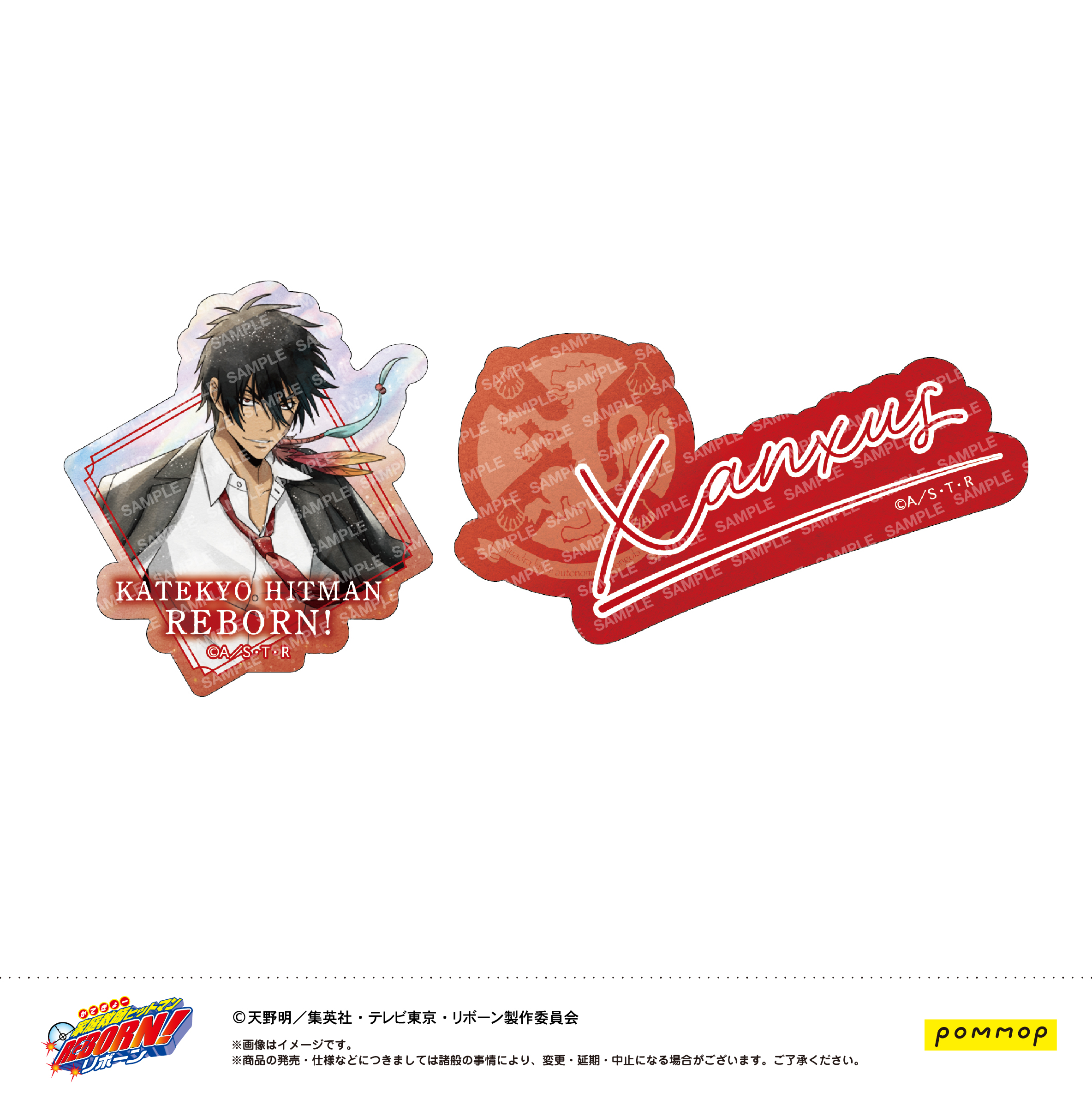 【ショウワノート】家庭教師ヒットマンREBORN！ ダイカットシールセット -風- (E XANXUS(10年後))