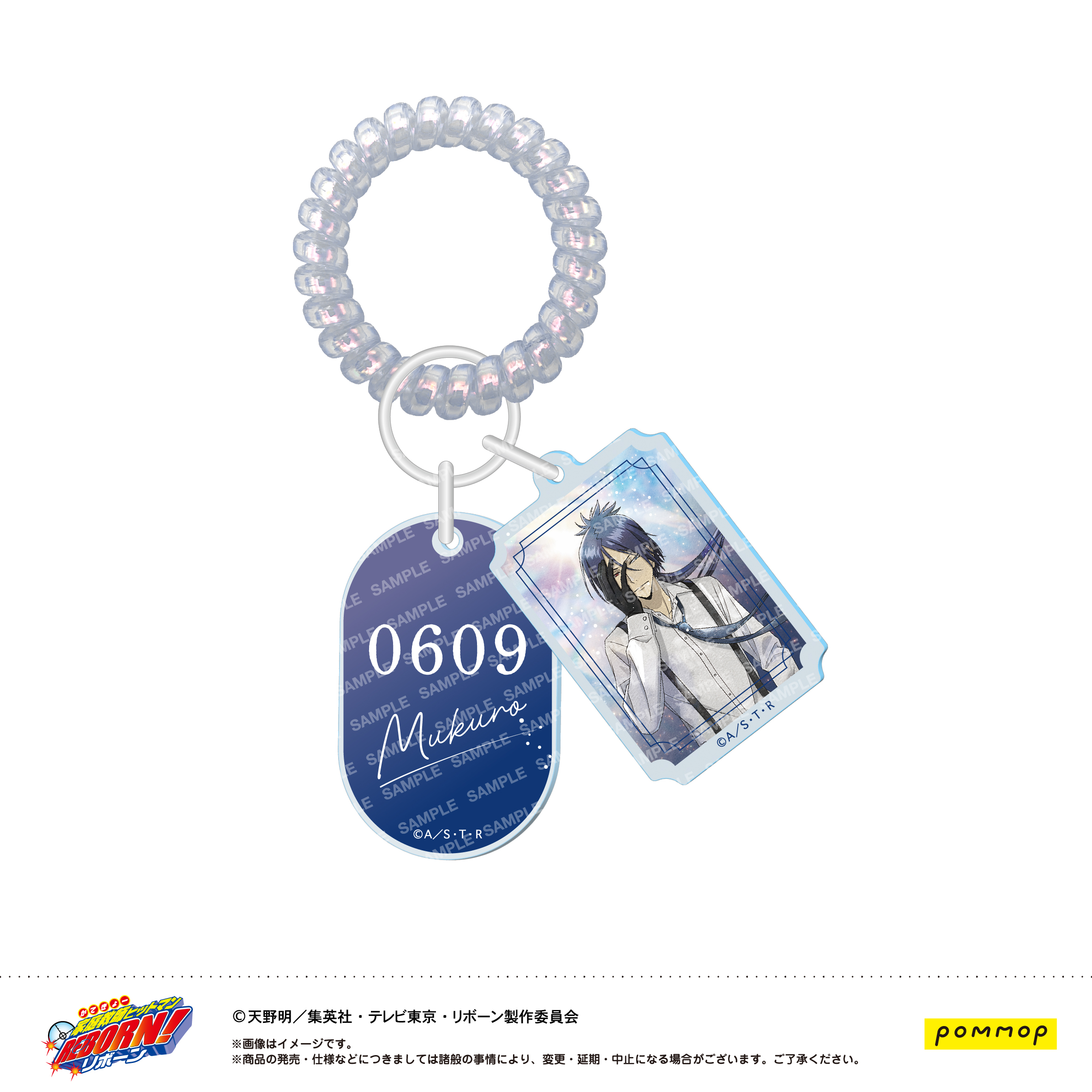 【ショウワノート】家庭教師ヒットマンREBORN！ ロッカーキー風キーホルダー -風- (C 六堂 骸)