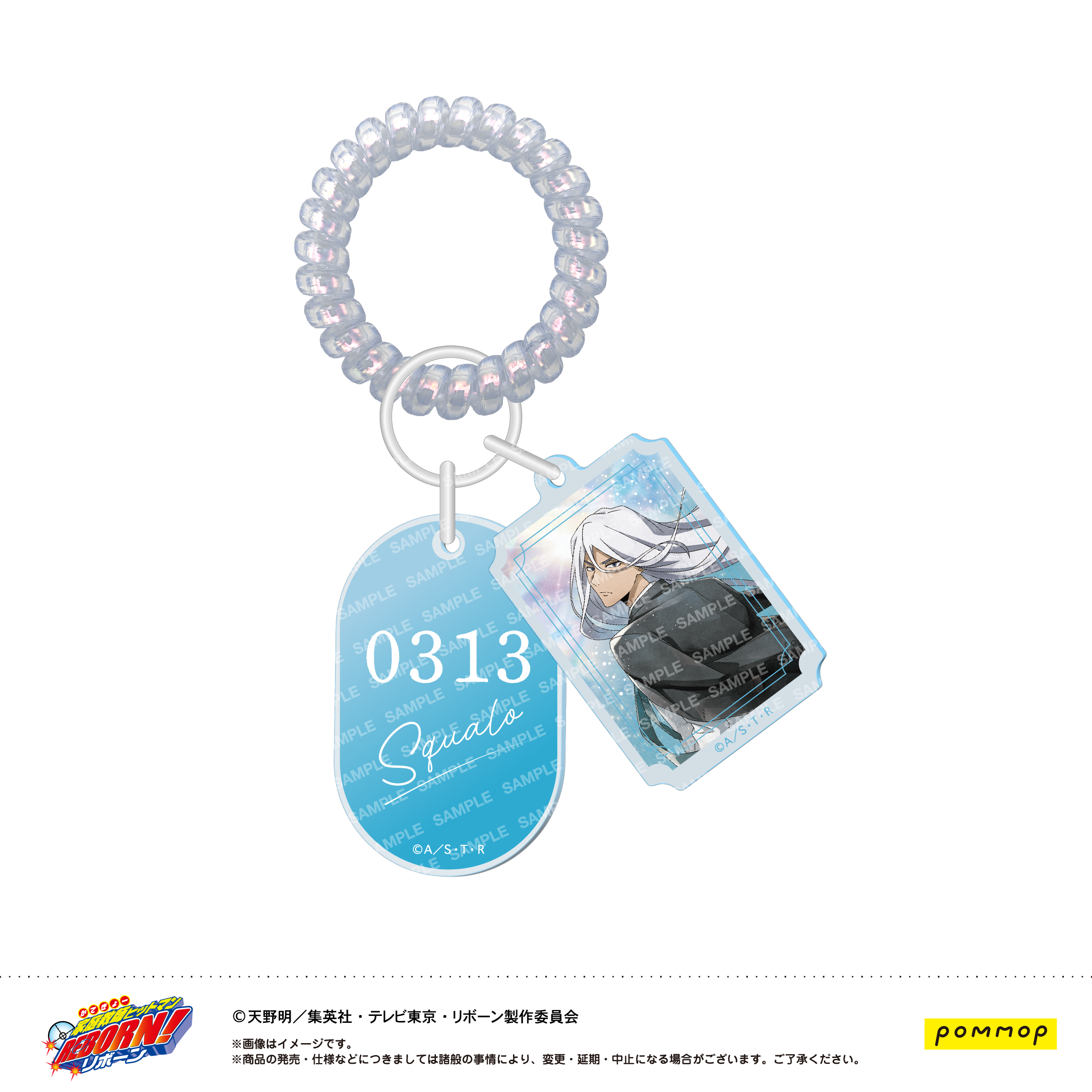 【ショウワノート】家庭教師ヒットマンREBORN！ ロッカーキー風キーホルダー -風- (F スペルビ・スクアーロ(10年後))