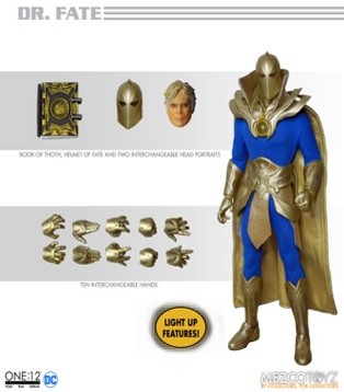 【メズコトイズ】ワン12コレクティブ/ DCコミックス： ドクター・フェイト 1/12 アクションフィギュア
