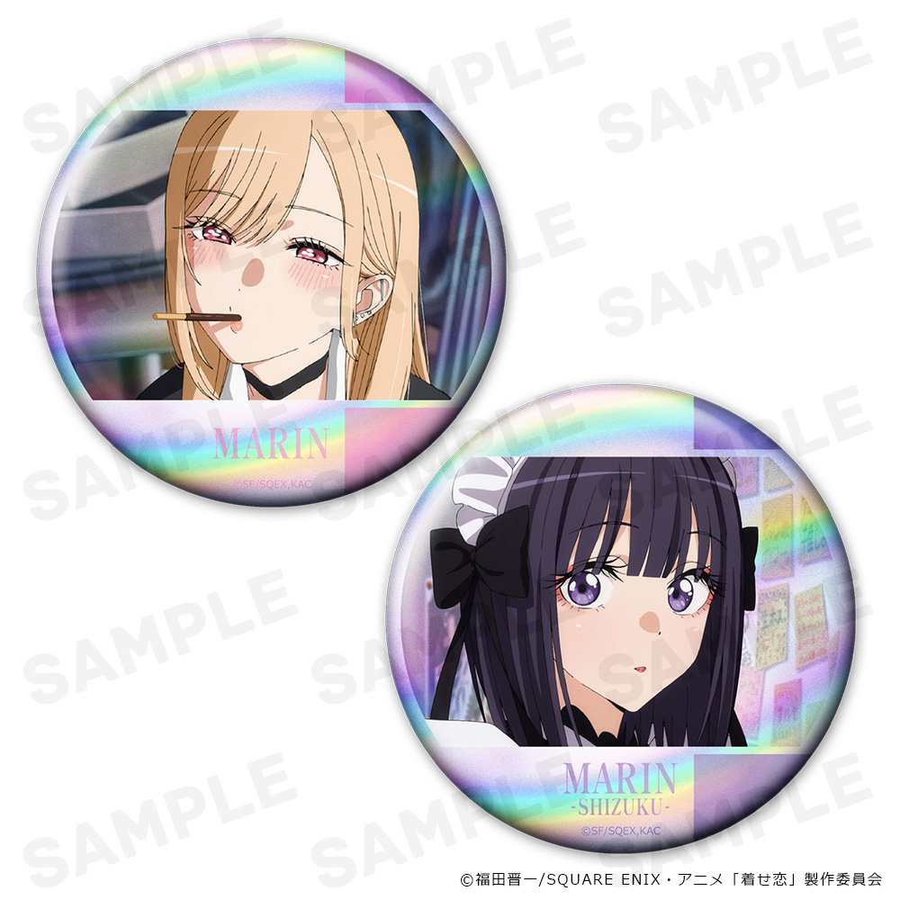 【アズメーカー】その着せ替え人形は恋をする Season2 ホログラム缶バッジ2個セット 喜多川海夢 vol.1