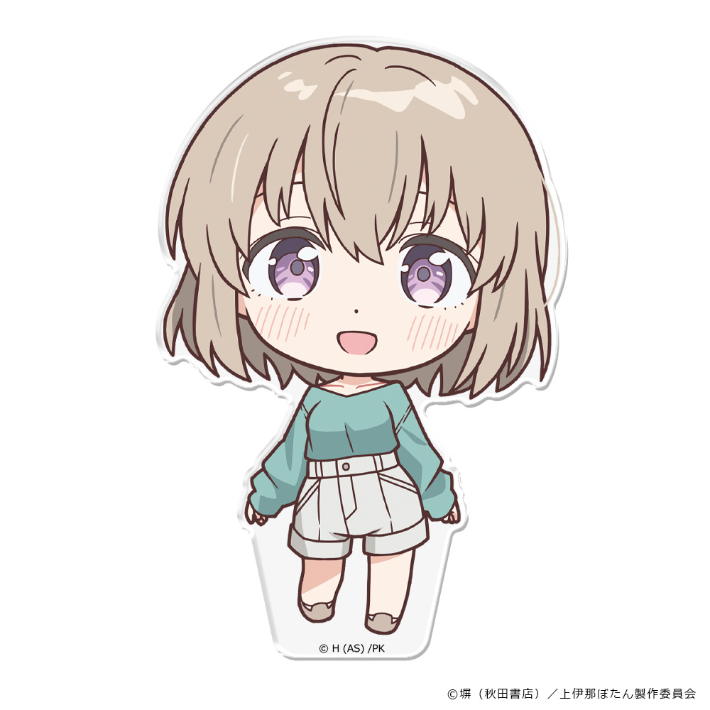 【アズメーカー】上伊那ぼたん、酔へる姿は百合の花 ぷにこれ！アクリルフィギュア(スタンド付) 砺波いぶき