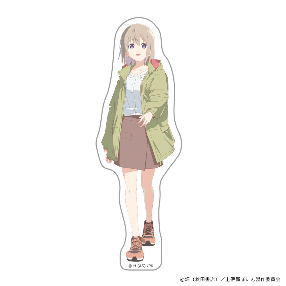 【アズメーカー】上伊那ぼたん、酔へる姿は百合の花 ダイカットステッカー 砺波いぶき