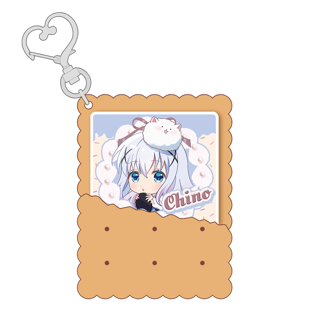 【AGW】ご注文はうさぎですか？ 「チノ」ラバーキーホルダー