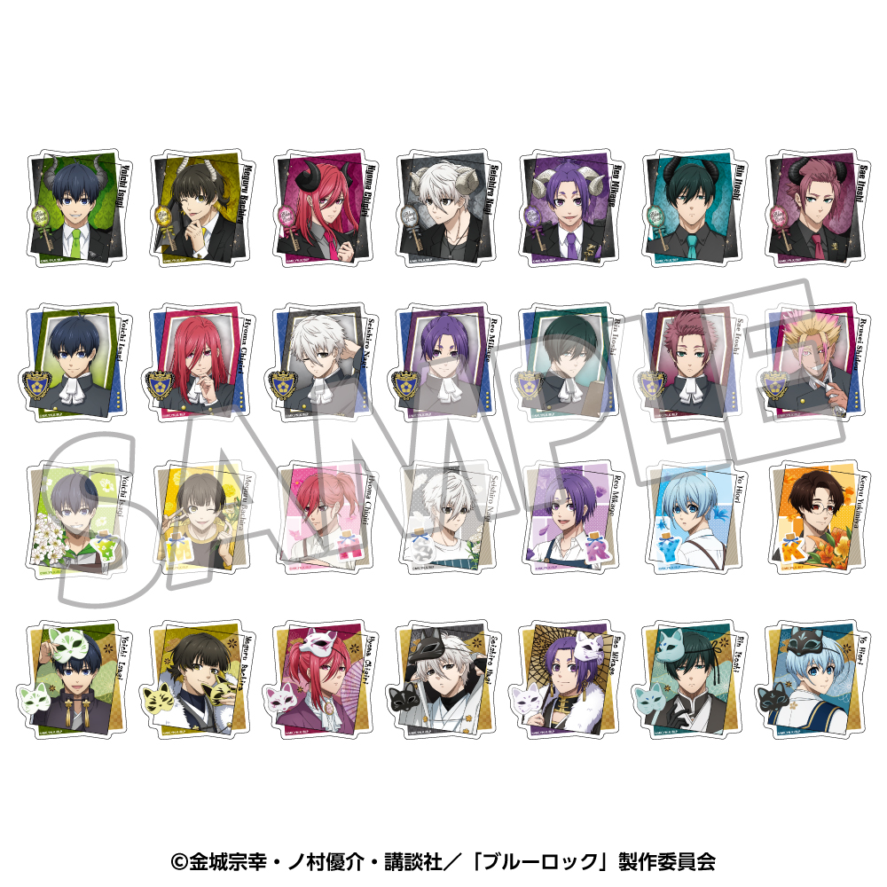 【YTE】ブルーロック トレーディングステッカー(1パック3枚入り) vol2 メモリアル 1BOX入数：10