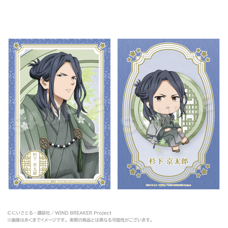 【ステラノーツ】WIND BREAKER ポストカードセット 丸窓ver. 杉下 京太郎