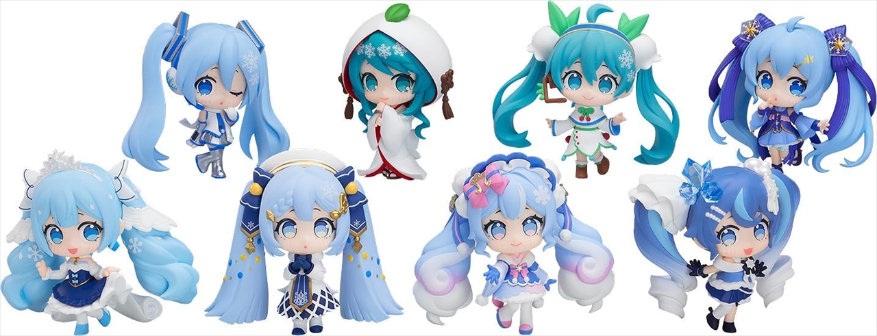 【グッドスマイルカンパニー】ブラインドボックスシリーズ キャラクター・ボーカル・シリーズ01 初音ミク 雪ミクオールスターズ フィギュアコレクション Vol.2 1BOX入数：8