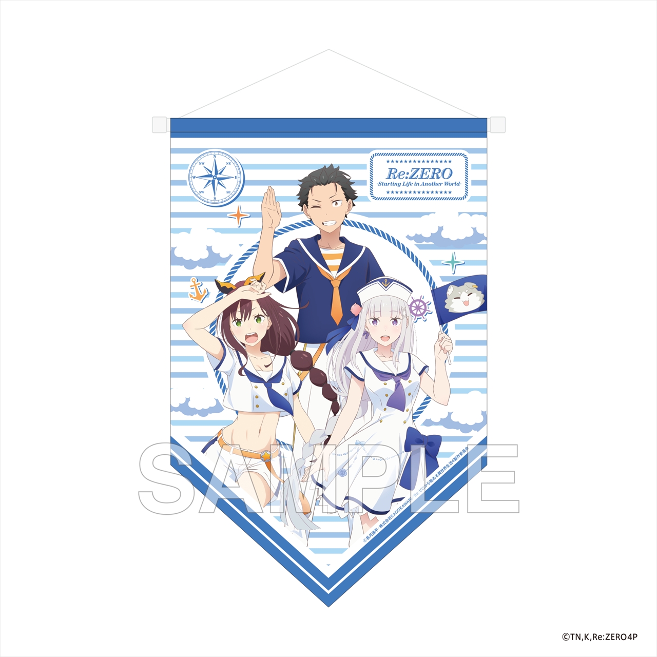 【KADOKAWA】「Re：ゼロから始める異世界生活」タペストリー マリン ver.