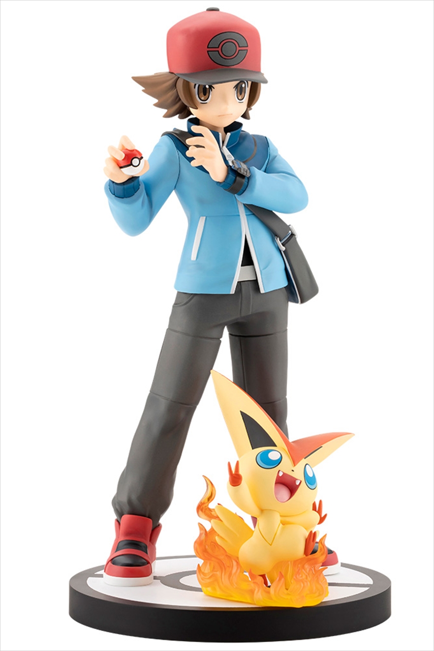 【コトブキヤ】ARTFX J 『ポケットモンスター』シリーズ トウヤ with ビクティニ