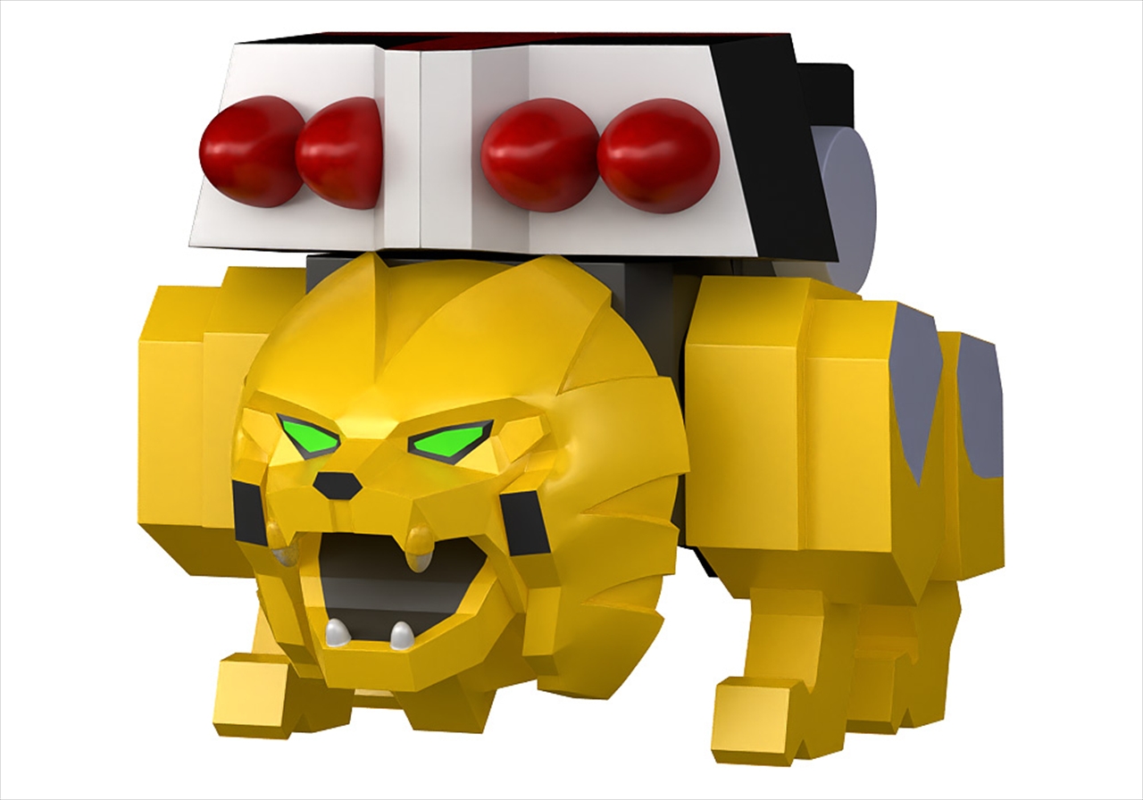 【グッドスマイルカンパニー】BRICKROID 伝説の勇者ダ・ガーン ガ・オーン(アニマルモード)