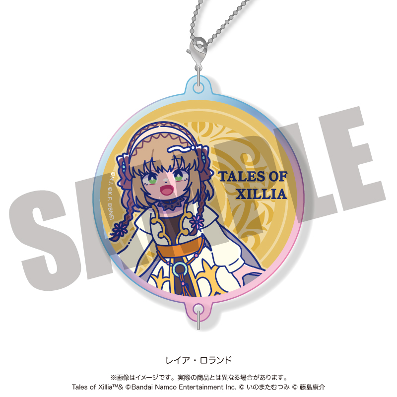 【MENEGI】「テイルズ オブ エクシリア」 にゅ～とろ オーロラアクリルキーホルダー D レイア・ロランド