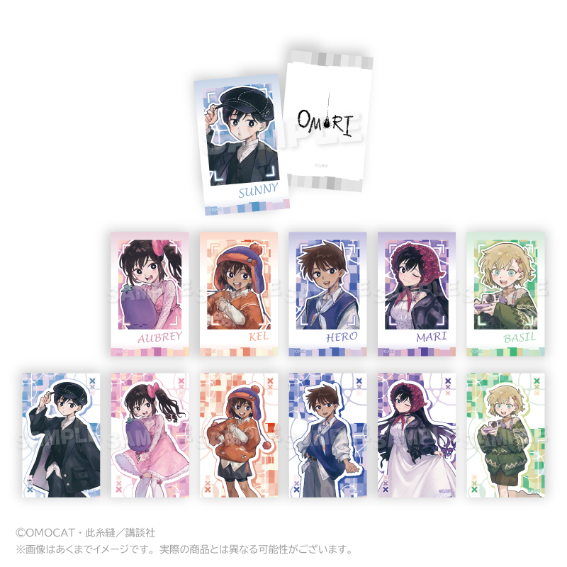 【Y Line】OMORI トレーディングホログラムカード Let's go！ ver. 1BOX入数：12