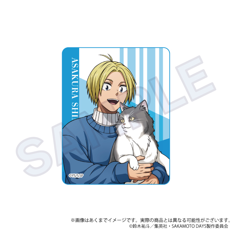 【Y Line】SAKAMOTO DAYS アクリルブロック 猫と戯れver. 朝倉 シン
