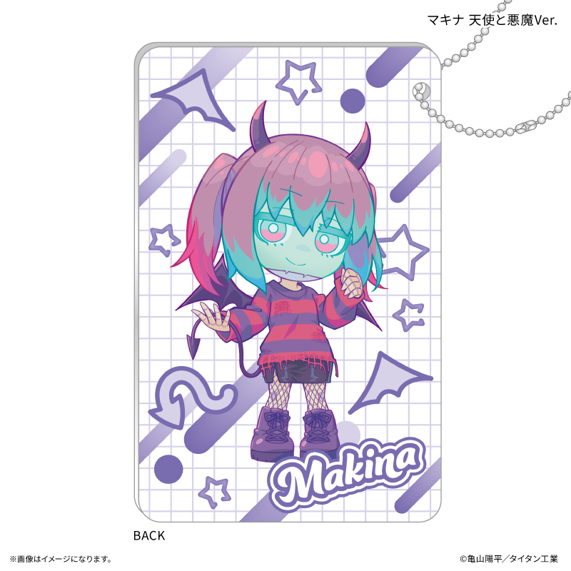【カルチュア・エンタテインメント】『銀河特急 ミルキー☆サブウェイ』 スライドカードケース マキナ 天使と悪魔Ver.