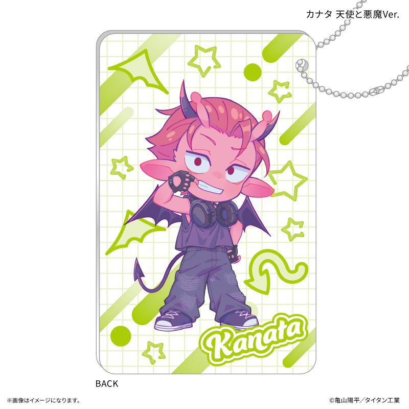 【カルチュア・エンタテインメント】『銀河特急 ミルキー☆サブウェイ』 スライドカードケース カナタ 天使と悪魔Ver.