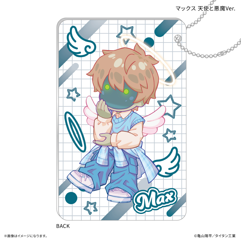 【カルチュア・エンタテインメント】『銀河特急 ミルキー☆サブウェイ』 スライドカードケース マックス 天使と悪魔Ver.