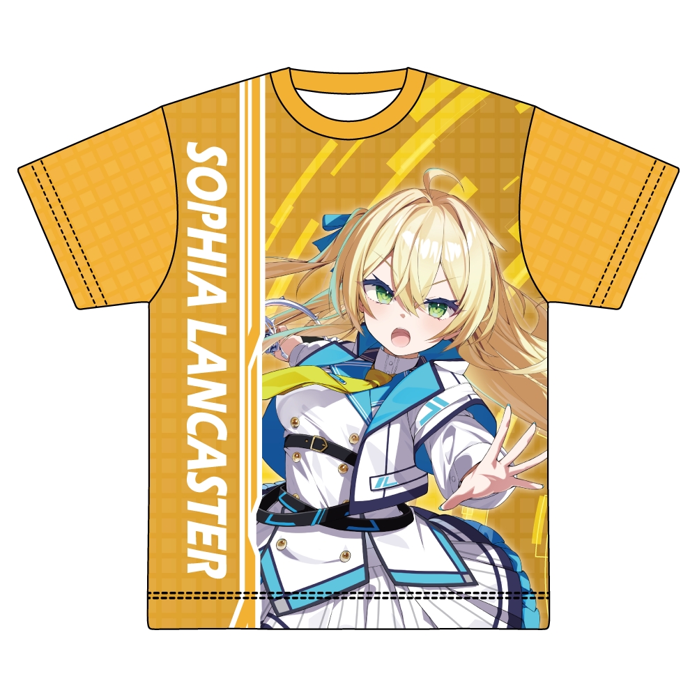 【みどびよ！】ディメンション凸ラバース！！ フルグラフィックTシャツ ソフィア・ランカスター