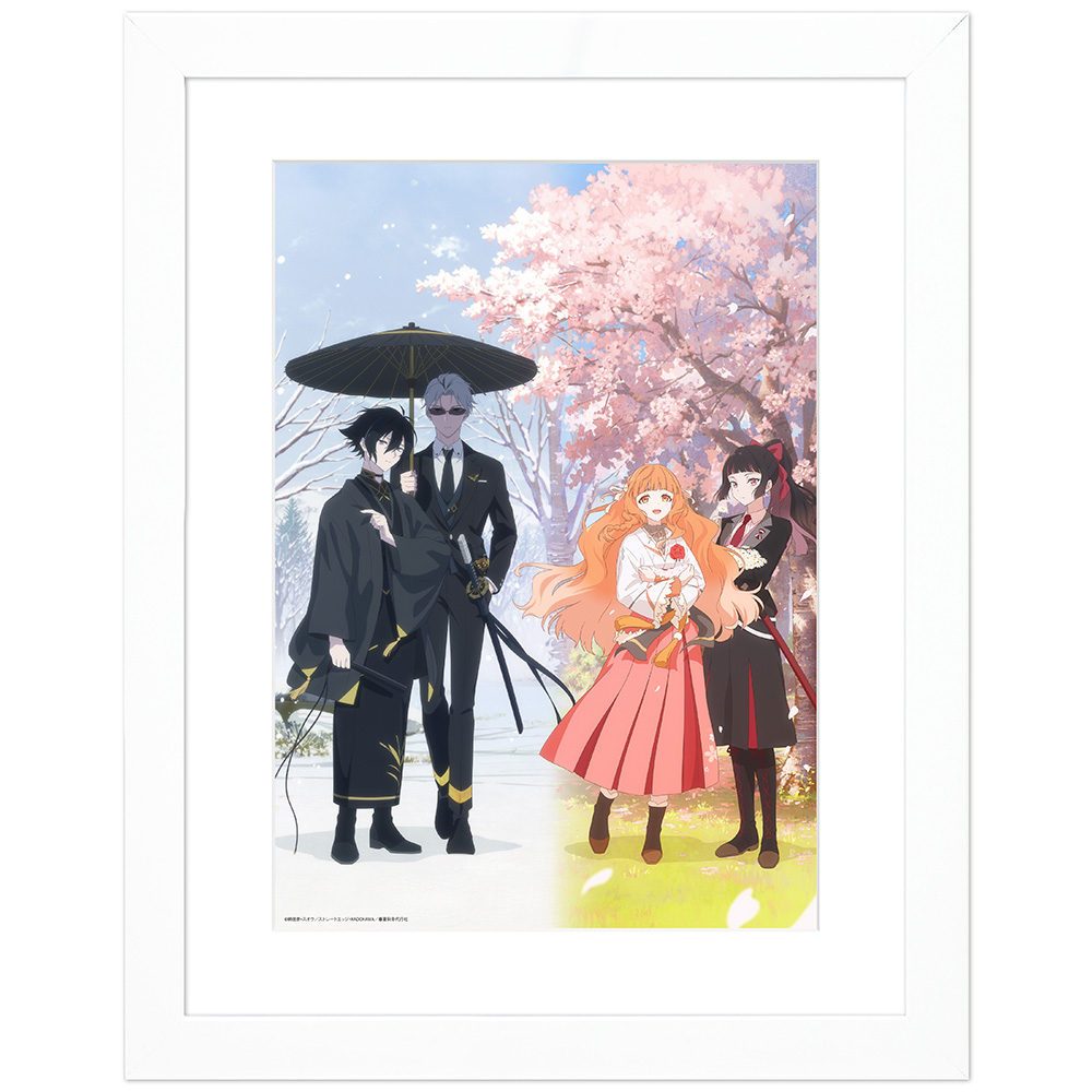 【Parflette】春夏秋冬代行者 春の舞 描き下ろしキャラファイングラフ(春＆冬)A4