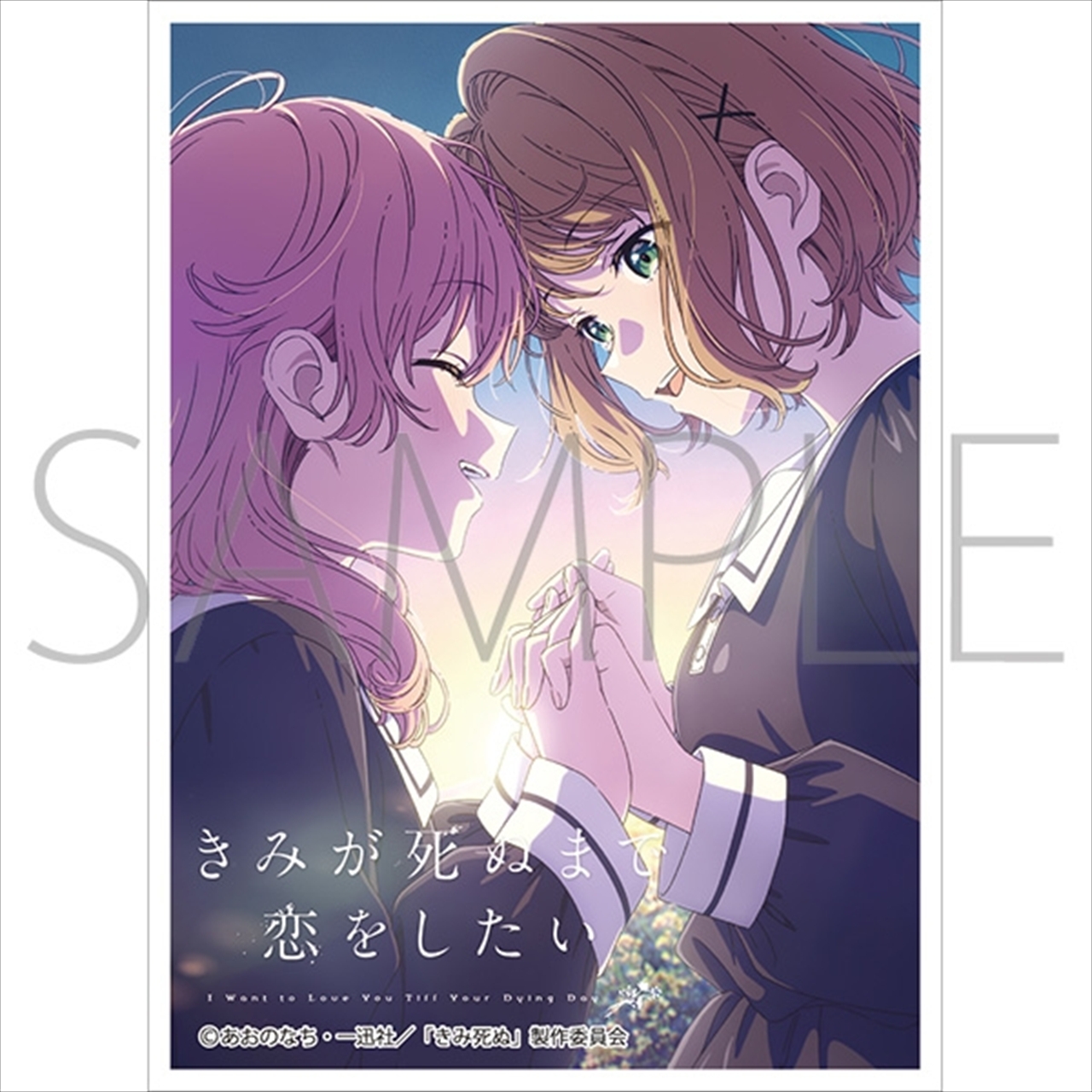 【ムービック】きゃらスリーブコレクション マットシリーズ 「きみが死ぬまで恋をしたい」 ミミ＆シーナA(No.MT2494)