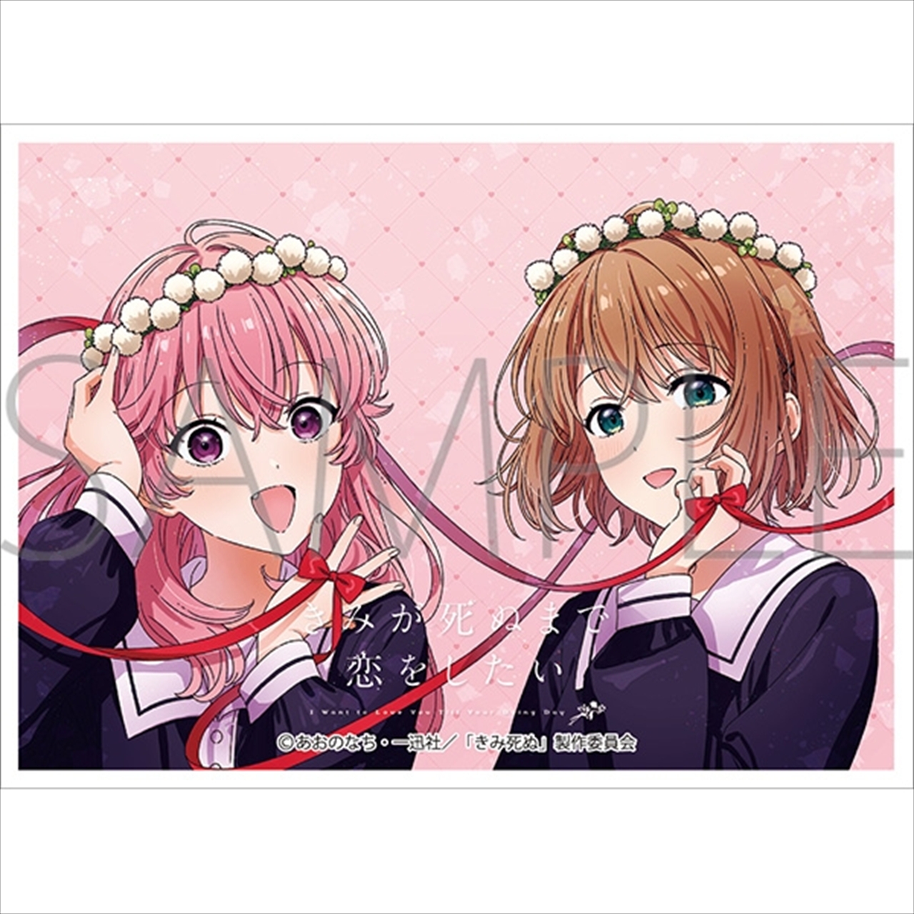【ムービック】きゃらスリーブコレクション マットシリーズ 「きみが死ぬまで恋をしたい」 ミミ＆シーナB(No.MT2495)