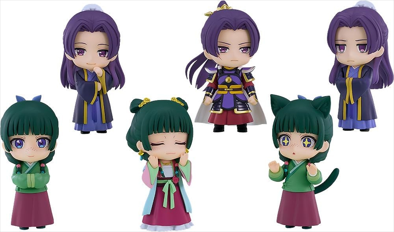 【グッドスマイルカンパニー】薬屋のひとりごと ねんどろいどさぷらいず 薬屋のひとりごと 猫猫＆壬氏コレクション 1BOX入数：6