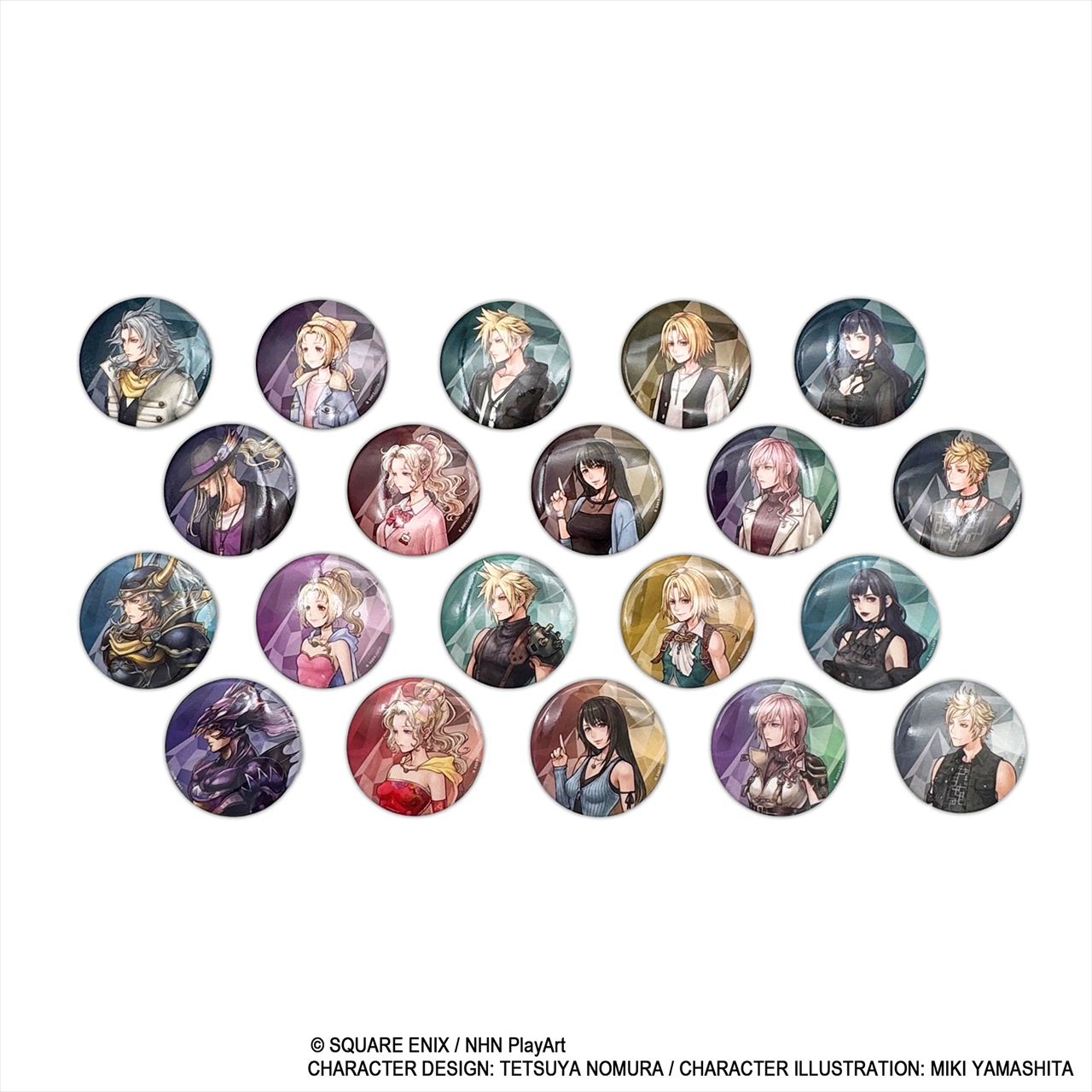 【スクウェア・エニックス】DISSIDIA DUELLUM FINAL FANTASY カンバッジコレクション Vol.1 1BOX入数：20