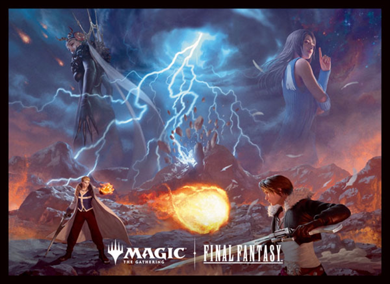 【エンスカイ】『マジック：ザ・ギャザリング--FINAL FANTASY』 プレイヤーズカードスリーブMFS-83 シーン・ボックス・アート《運命の予兆》