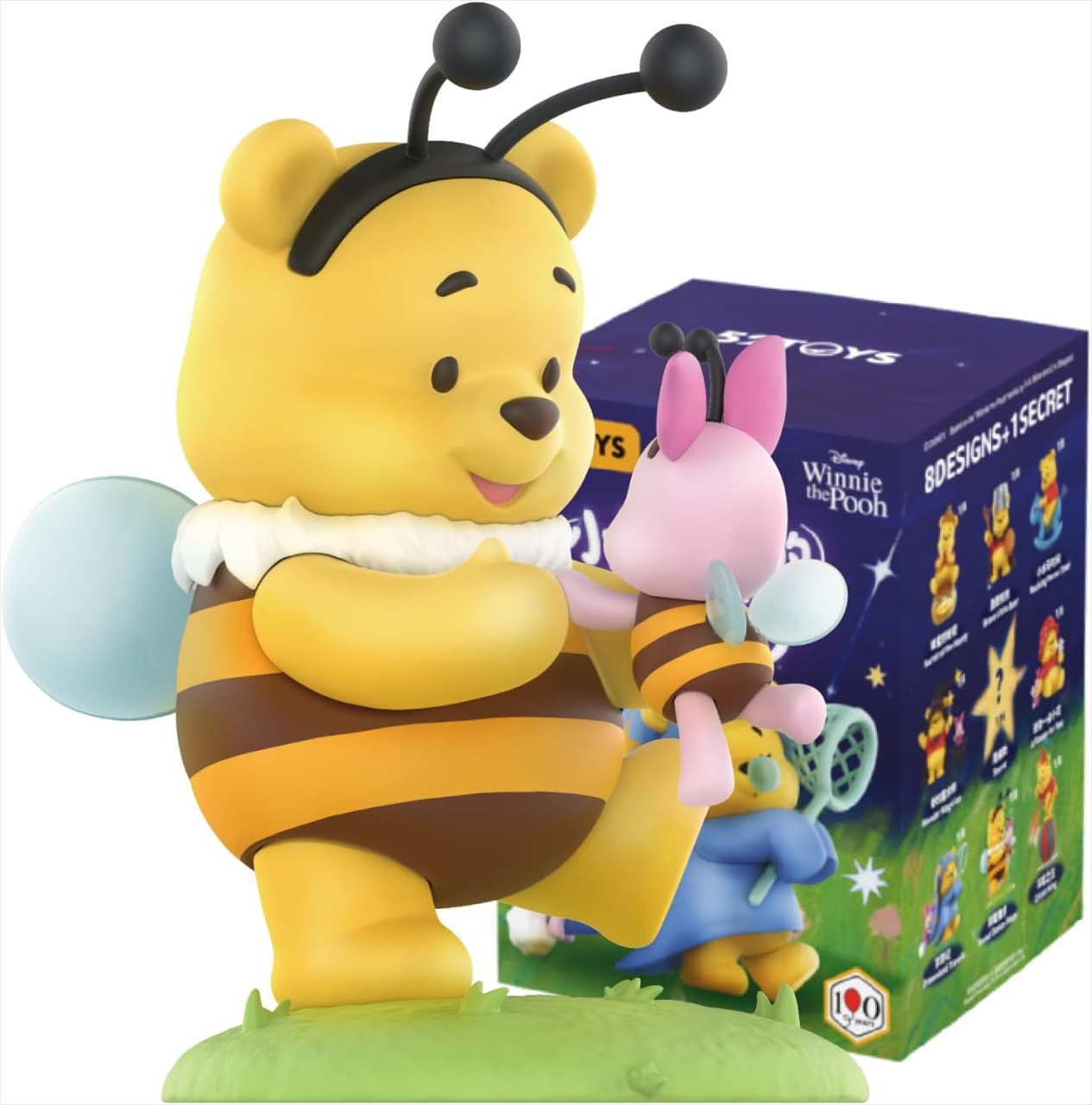 【52TOYS】52TOYS BLINDBOX プーさんのフェアリーテイルワールド 1BOX入数：8