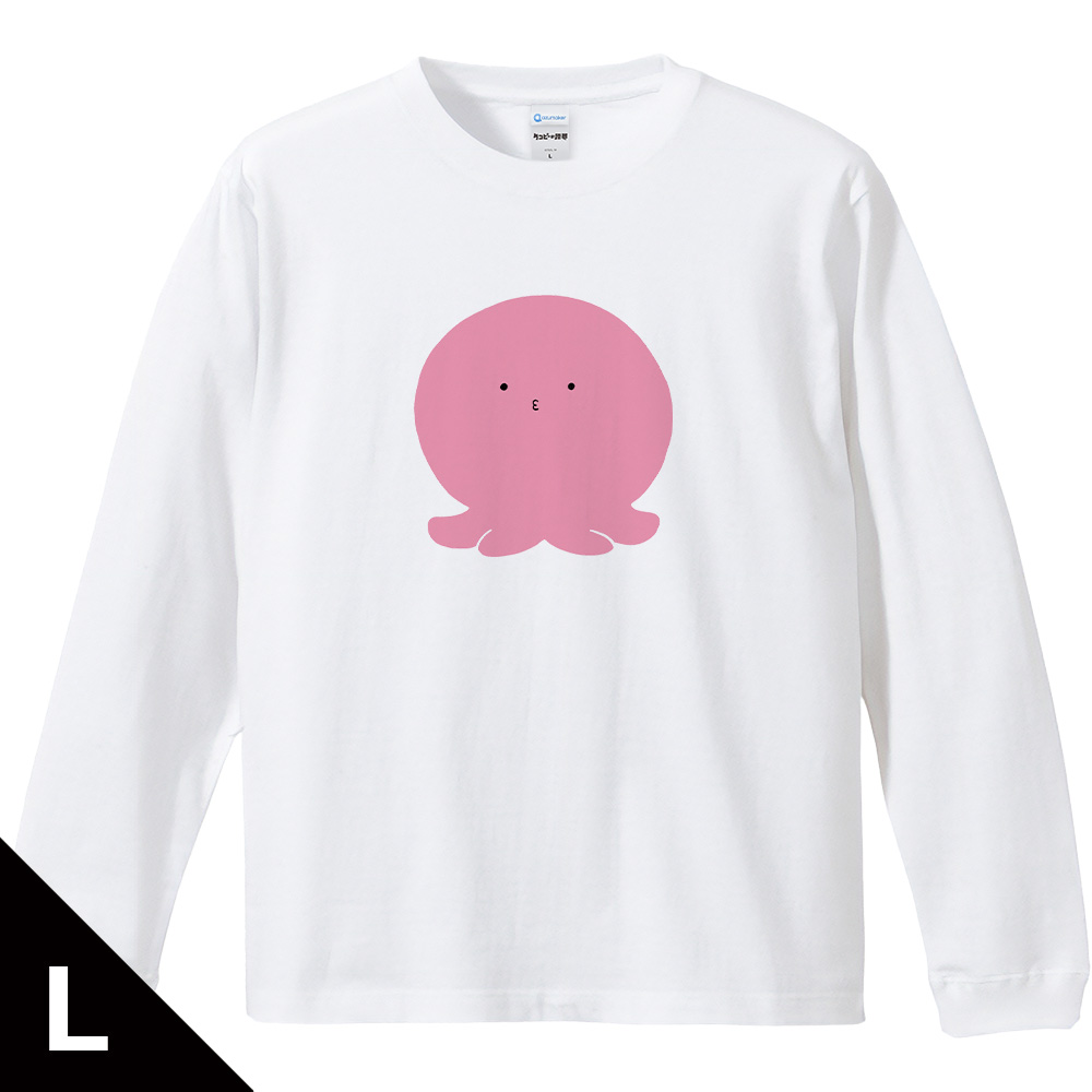 【アズメーカー】タコピーの原罪 リブ付ロングスリーブTシャツ タコピー Lサイズ