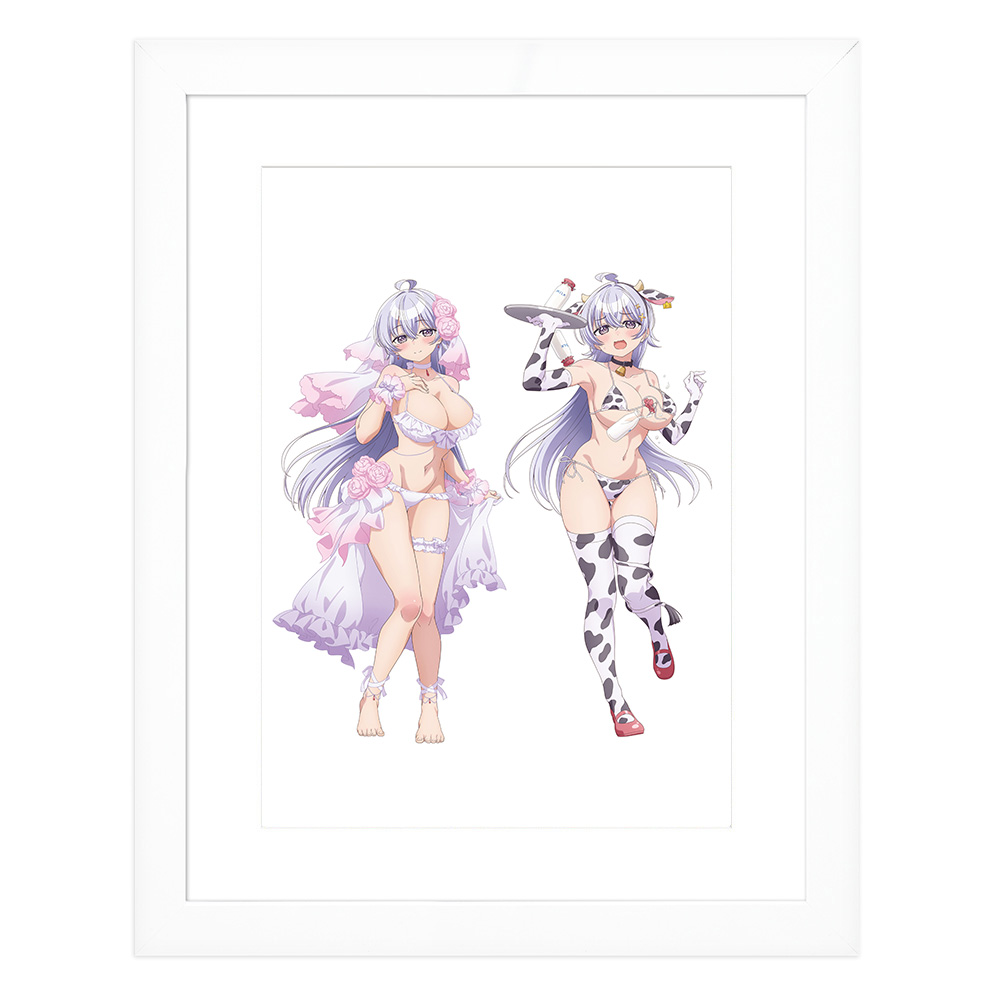 【カーテン魂】よわよわ先生 描き下ろしキャラファイングラフ(鶸村ひより) A4