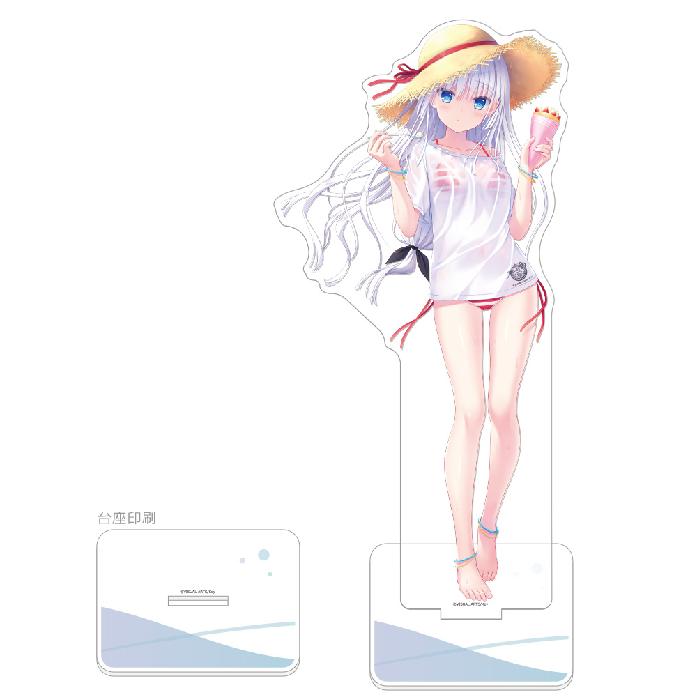 【カーテン魂】Summer Pockets REFLECTION BLUE 特大アクリルスタンド(鳴瀬しろは/夏フェス2024)