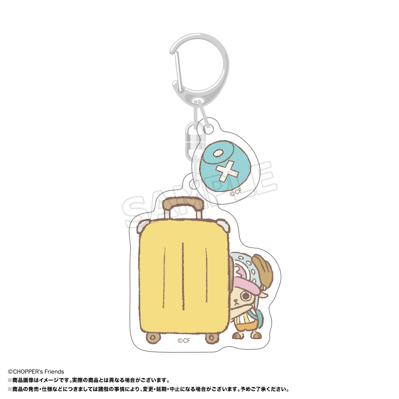【ANICRAFT】『ONE PIECE CHOPPER's』 アクリルキーホルダー D リュック