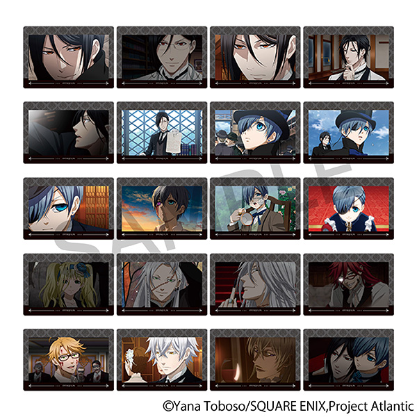 【ムービック】黒執事 Book of the Atlantic オーロラアートコレクション(全20種)/劇場版「黒執事Book of the Atlantic」 1BOX入数：10